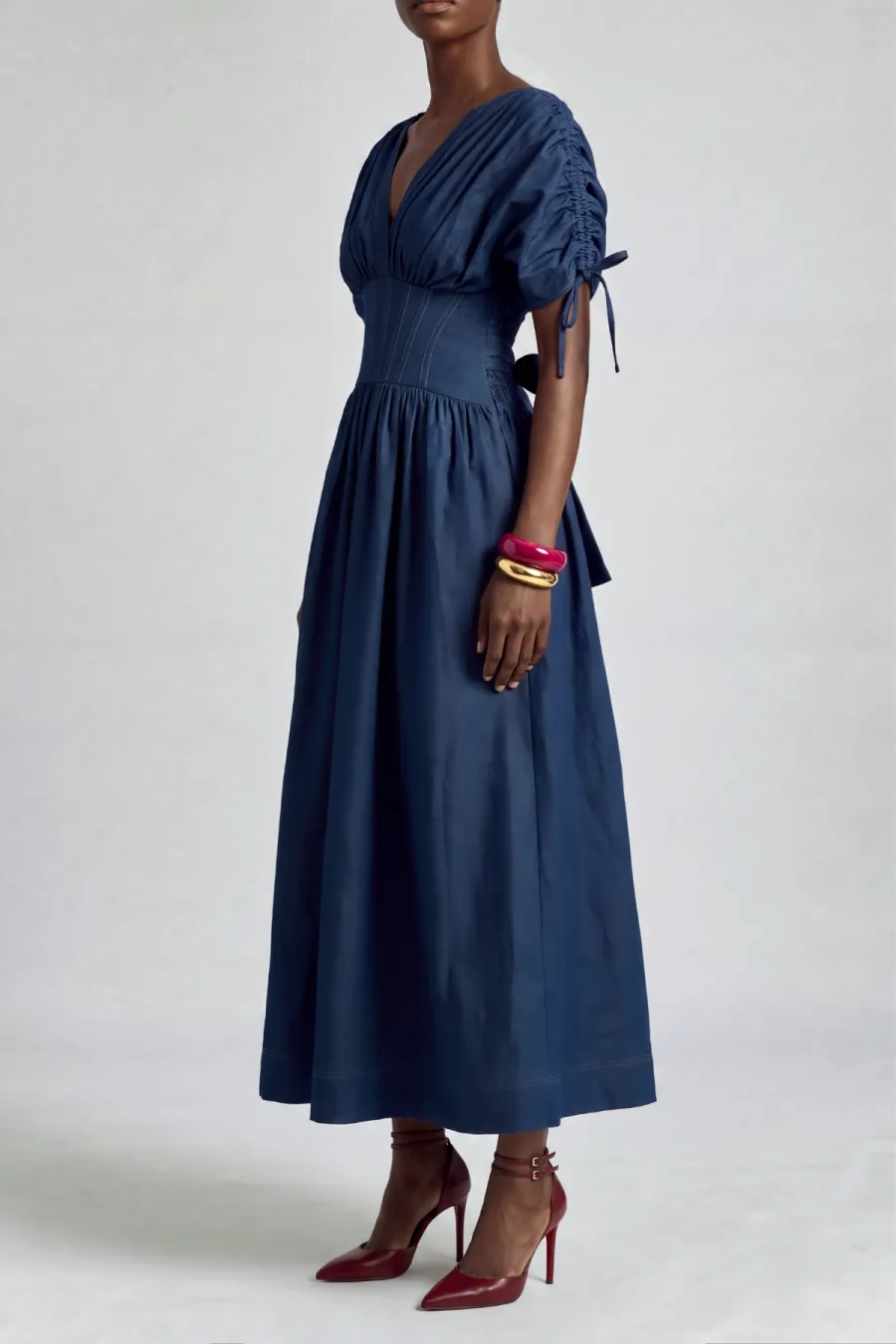 Textured Maxi Dress