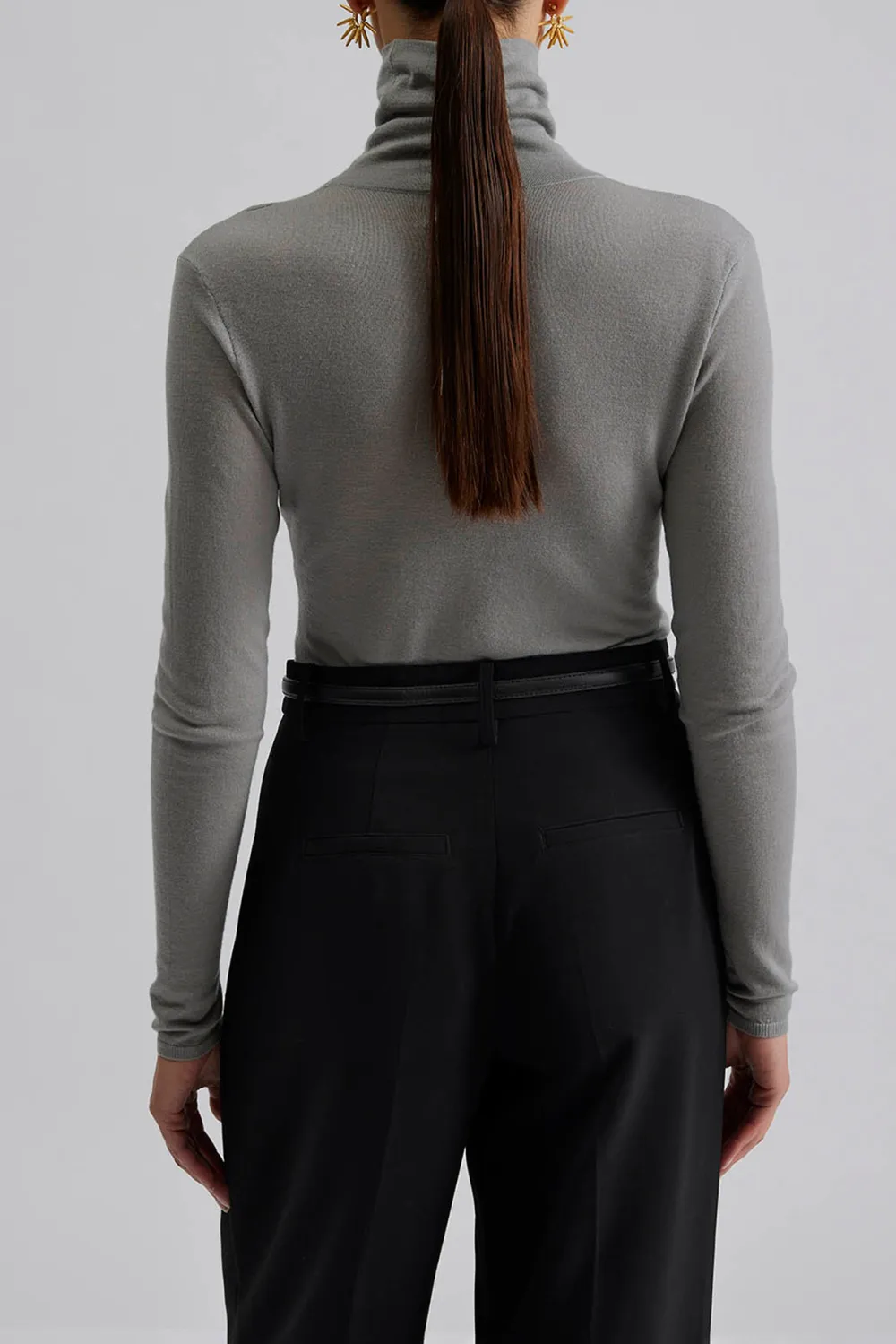 Soft Knit Turtleneck Sweater