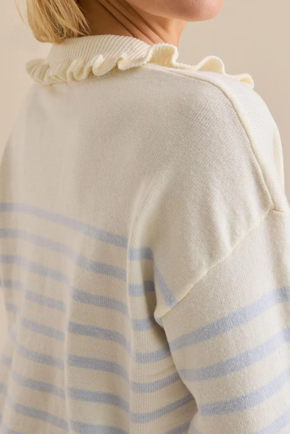 Long Sleeve Striped Pullover