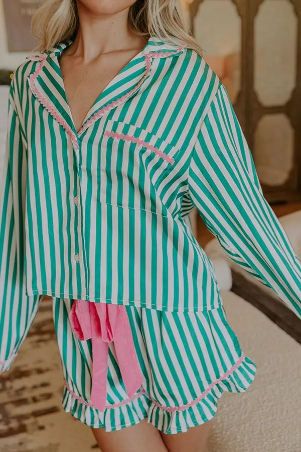 Merry And Bright Satin Pajama