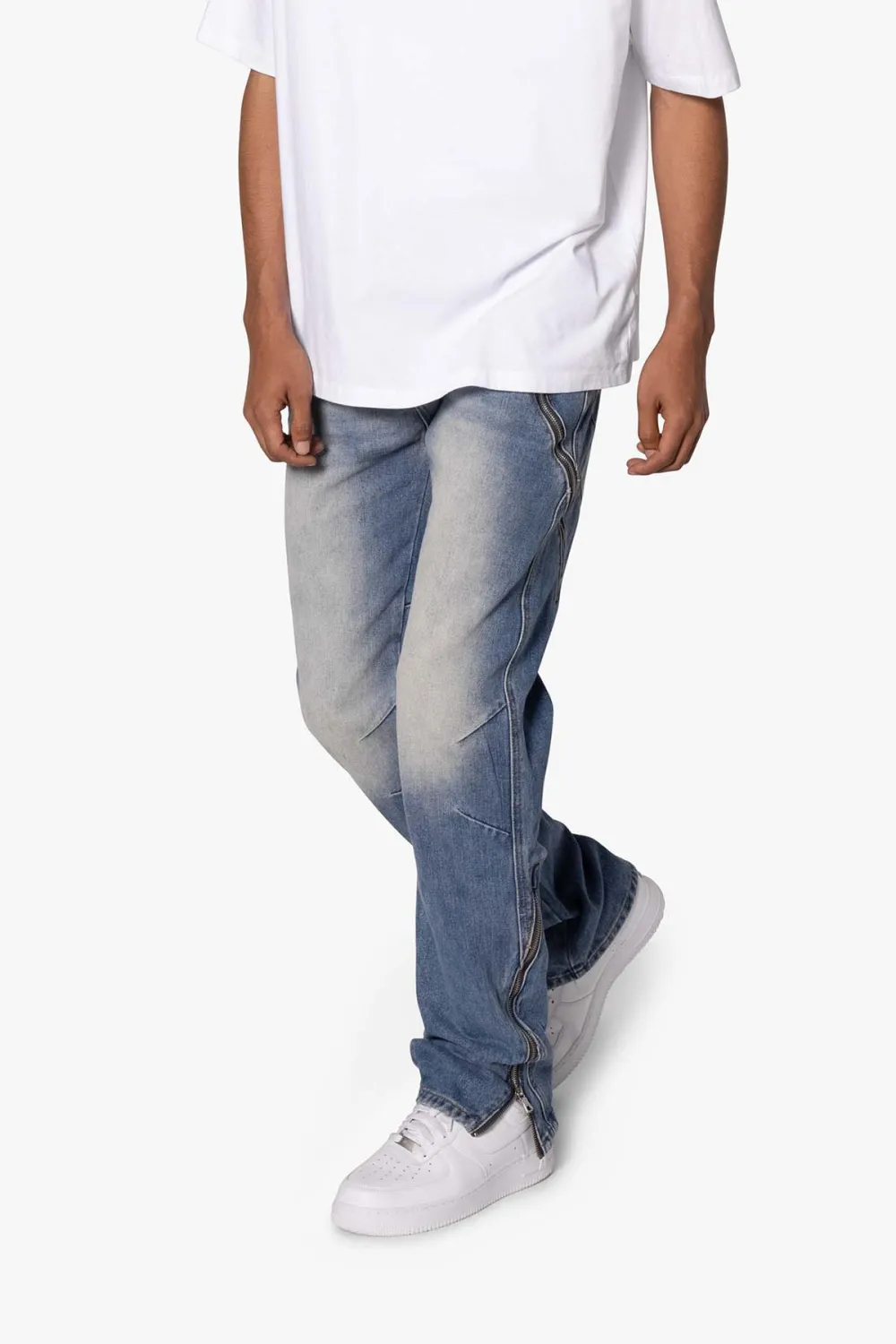 Baggy Zipper Jeans