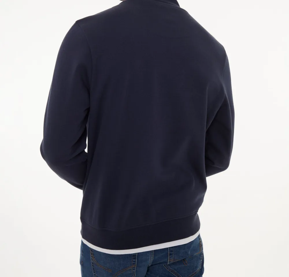Men's Navy Quarter-Zip Sweatshirt