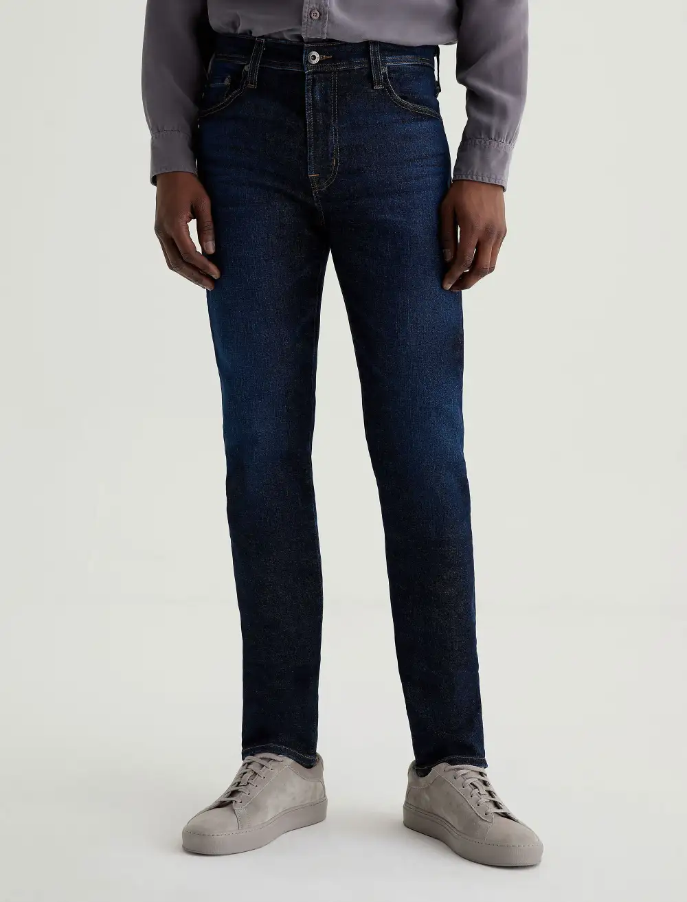 Men's Tapered Stretch Denim Jeans