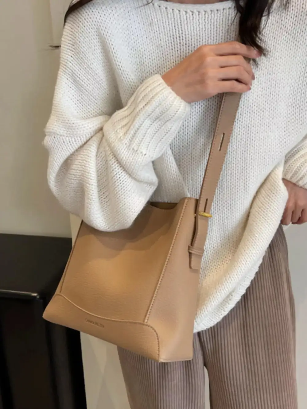 Leather Adjustable Crossbody Bag
