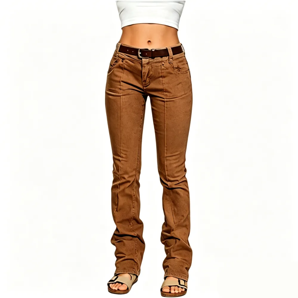 ⚡FINAL SALE⚡-Women’s High Stretch Mid Rise Pants