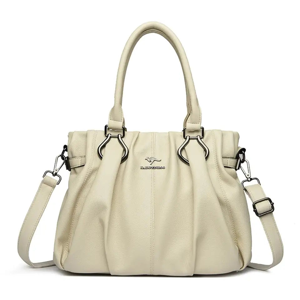 Versatile Structured Soft Tote Bag