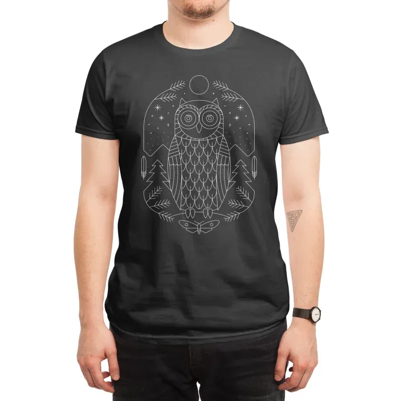Fashion Owl Men's Short Sleeve