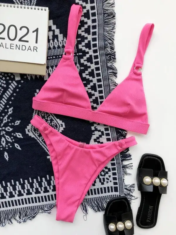 Tropical Bikini Set For Beach Days