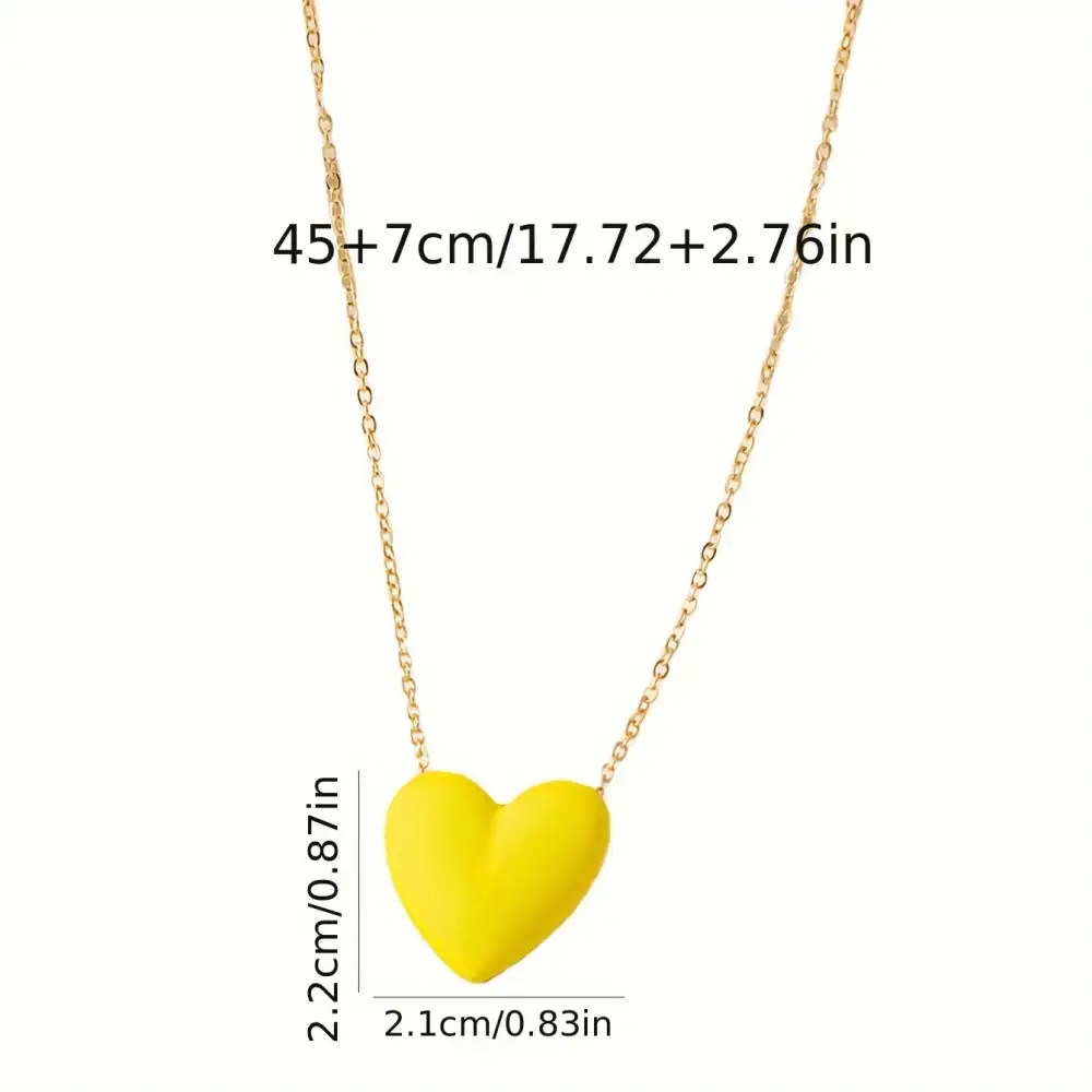 Heart Detail Everyday Necklace