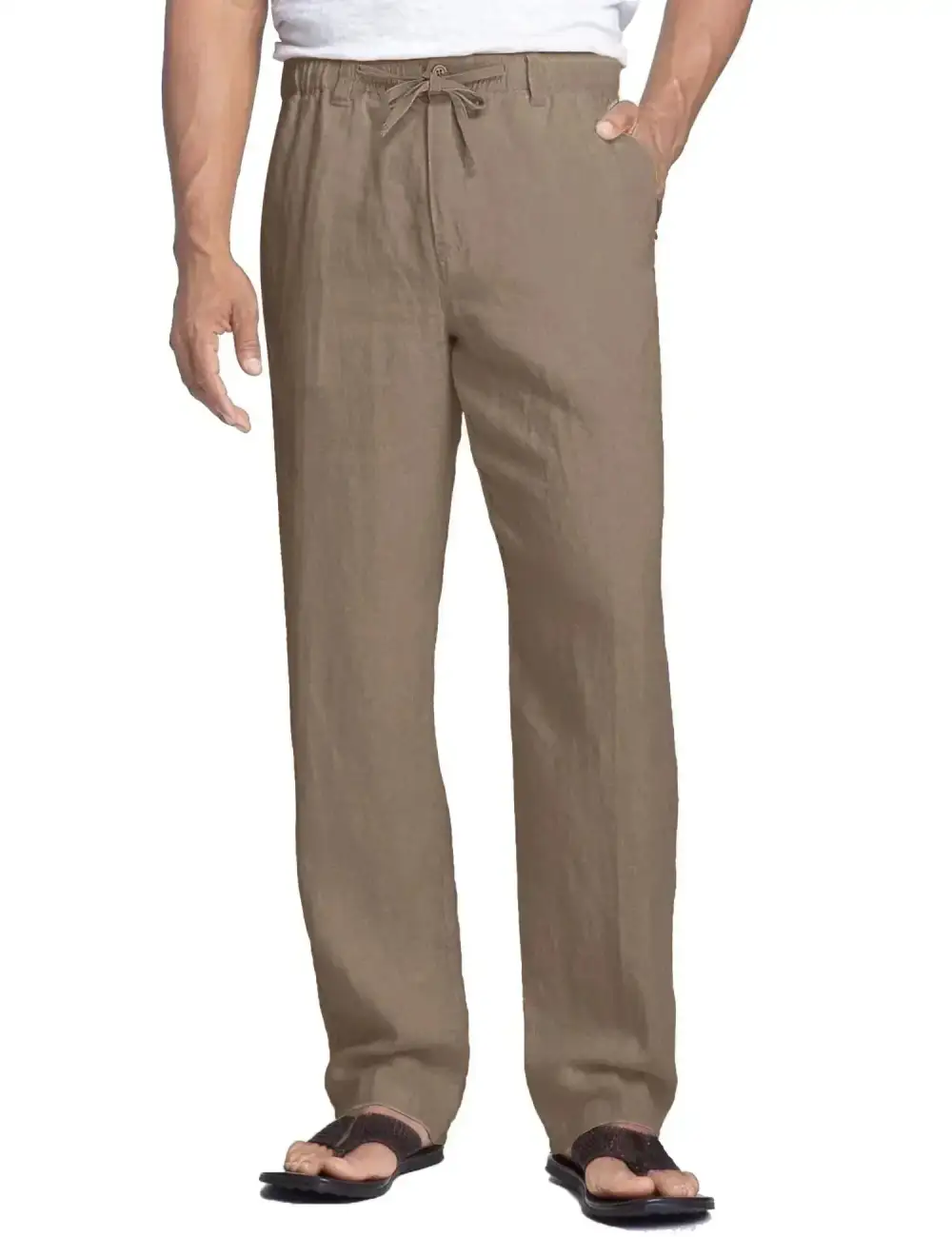 Refined Casual Fit Trousers