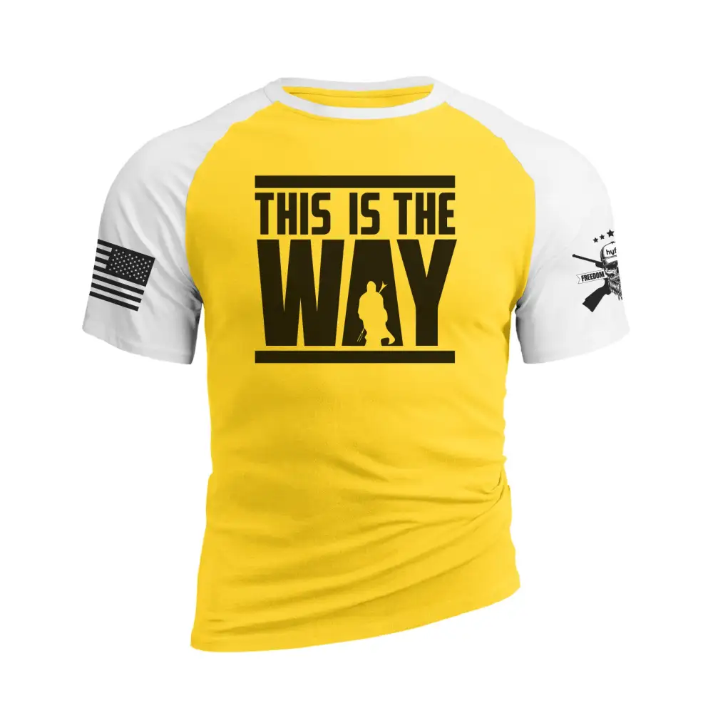 THIS IS THE WAY RAGLAN GRAPHIC TEE