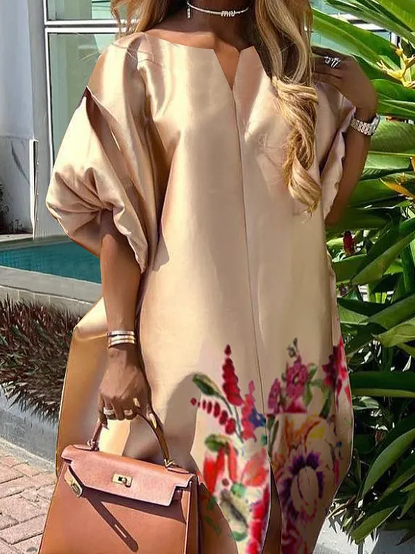 Half Neck Maxi Dress