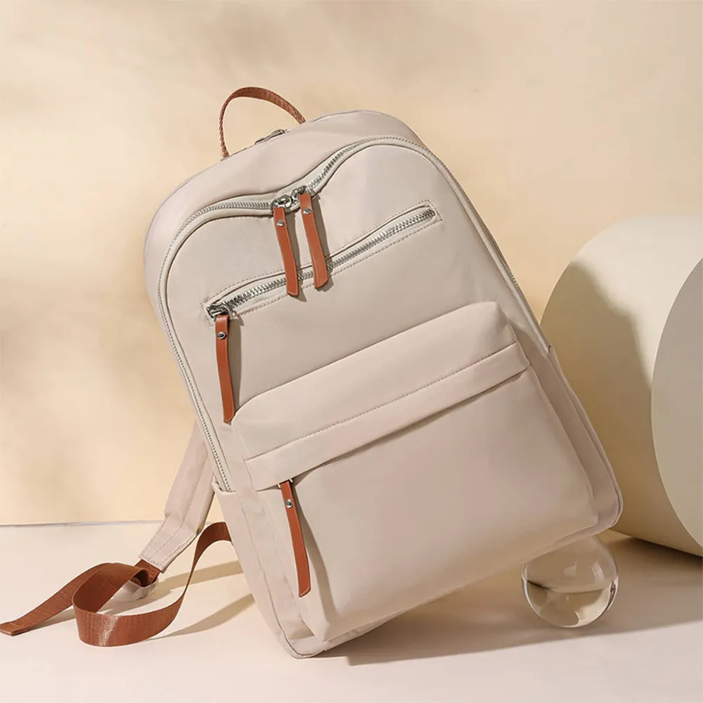 Textured Large Backpack