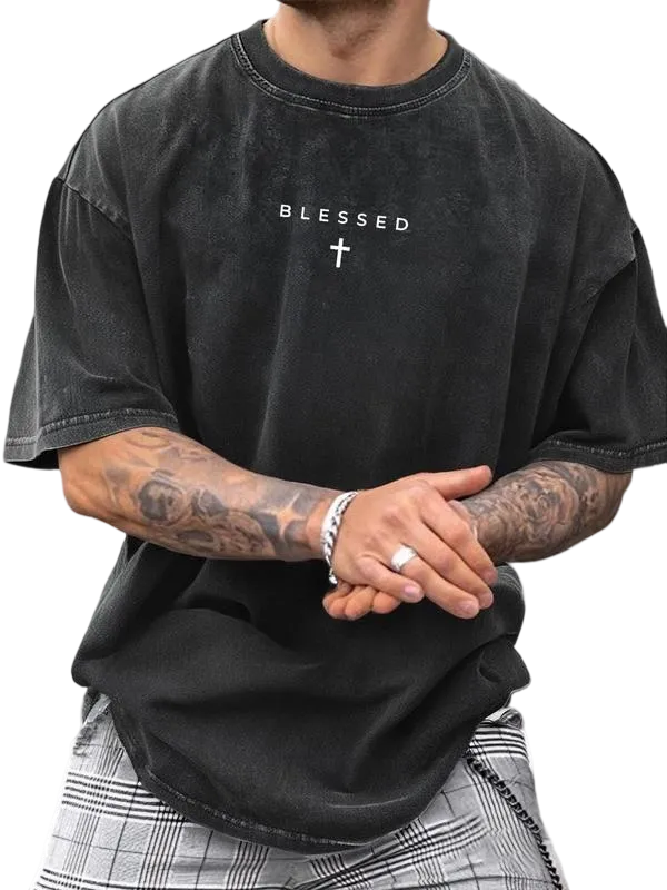Men’s Cross Graphic Street Tee