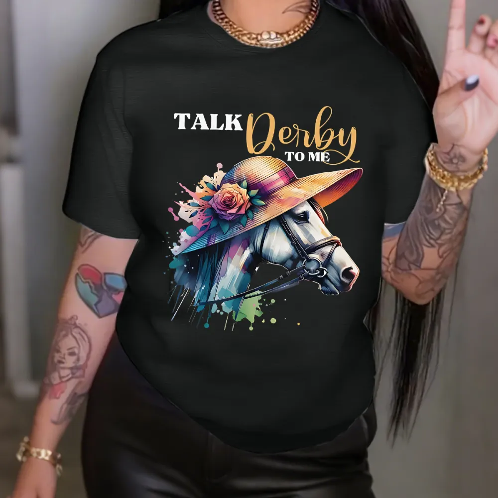 Kentucky Derby Horse Graphic Tee