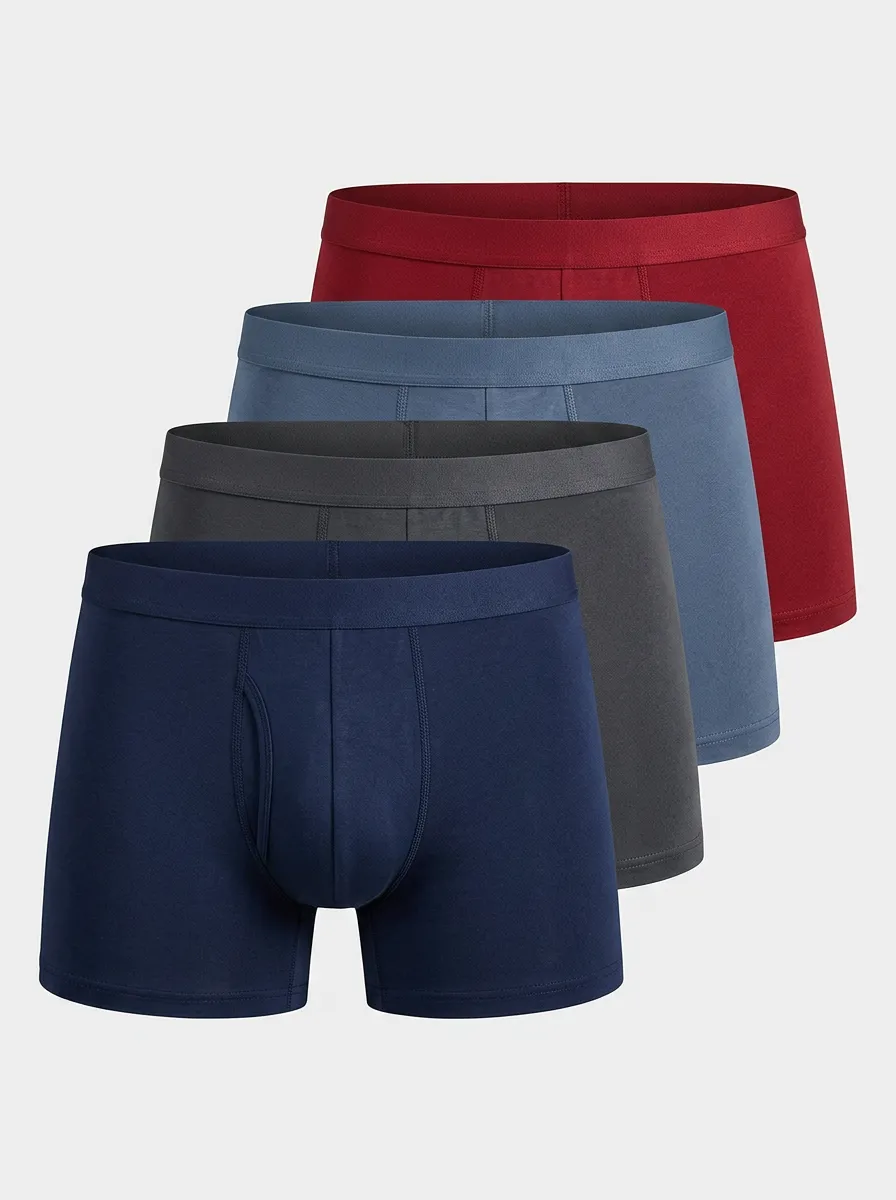 Everyday Lightweight Four Pack Briefs