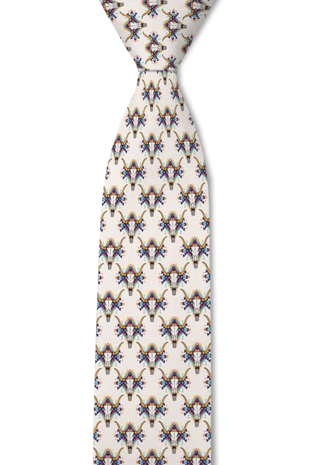 Longhorn Novelty Pattern Necktie