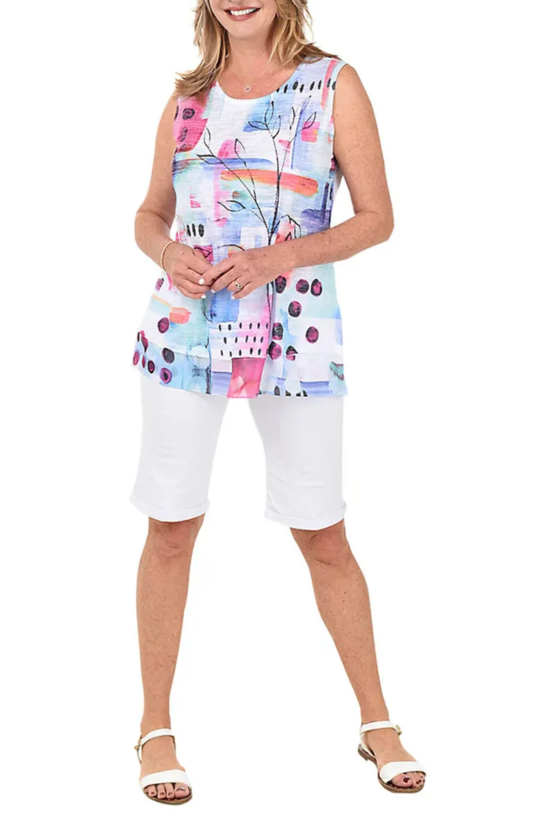 Cuffed Bermuda Short