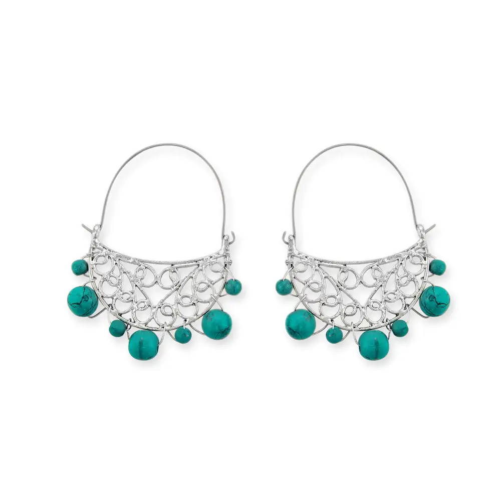 Balanced Delicate Artful Statement Earrings