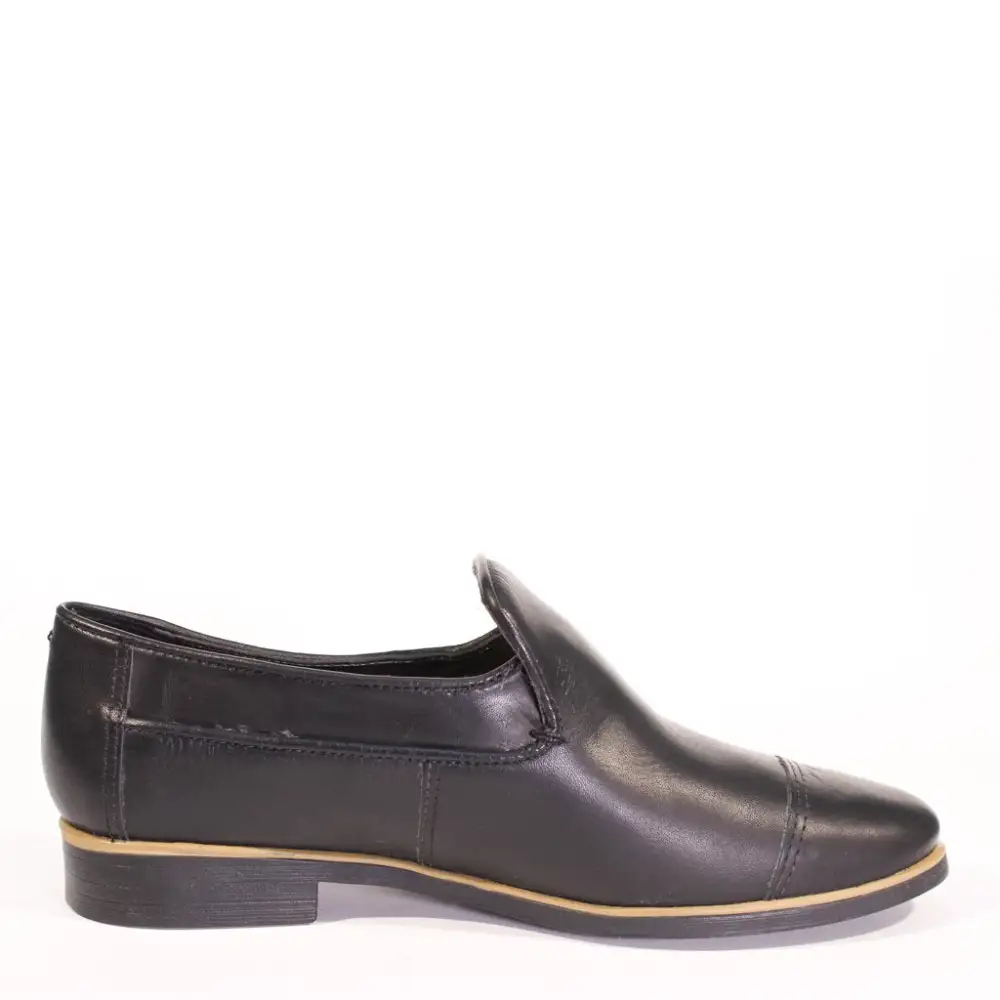 Classic Leather Flat Loafers