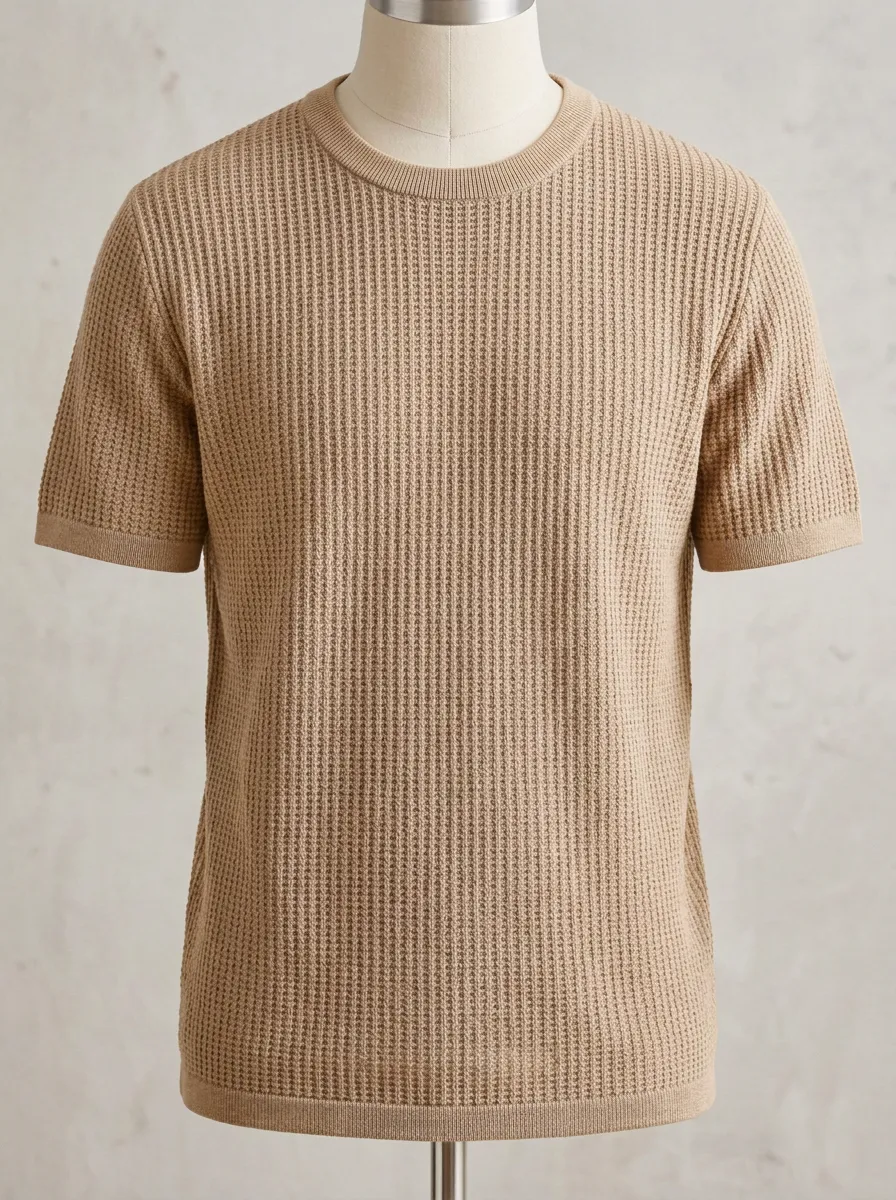 Refined Easy- Men's Knit Crew-Neck T-Shirt