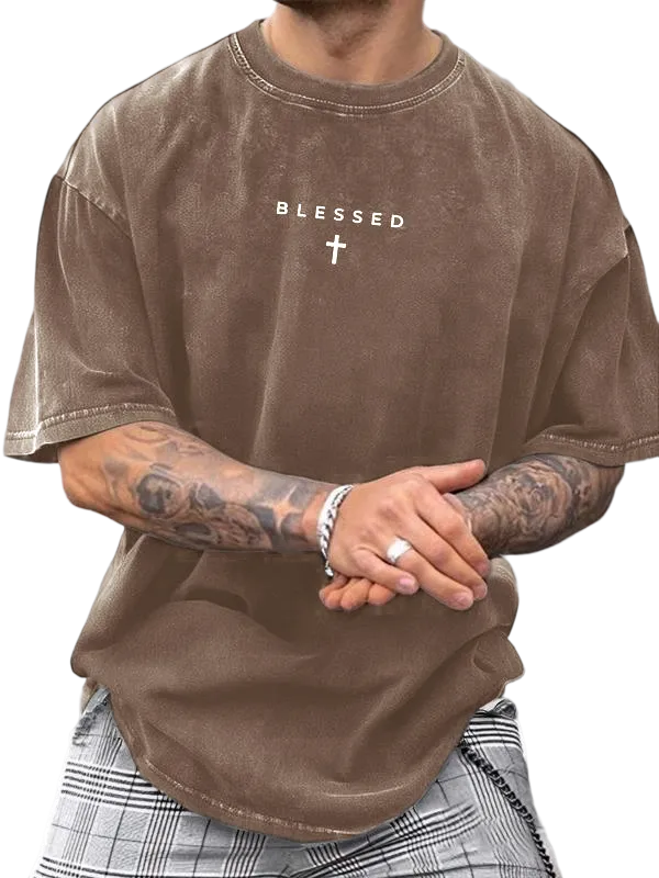 Men’s Cross Graphic Street Tee