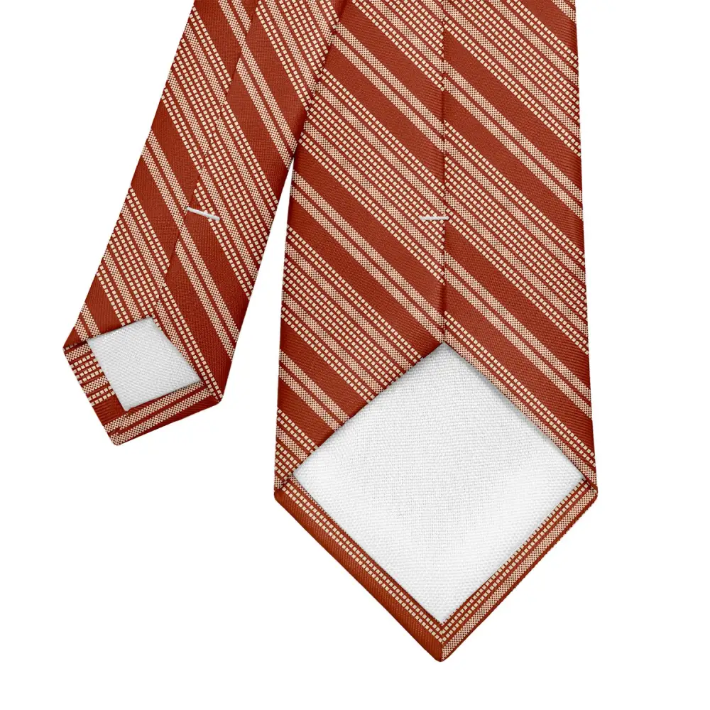 Refined Stripe Accent Necktie