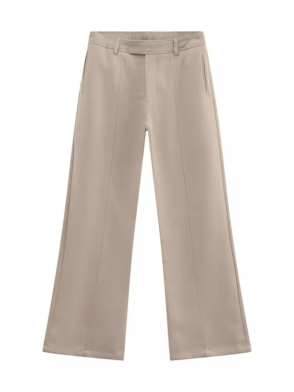 Refined Men's Wide Leg Casual Pants