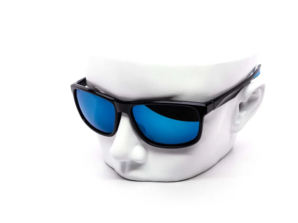 12-Pack Minimalist Sport Wraparound Burnt Mirror Sunglasses