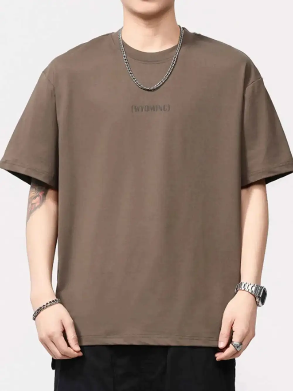 Weekend Round Neck Short Sleeve T-Shirt