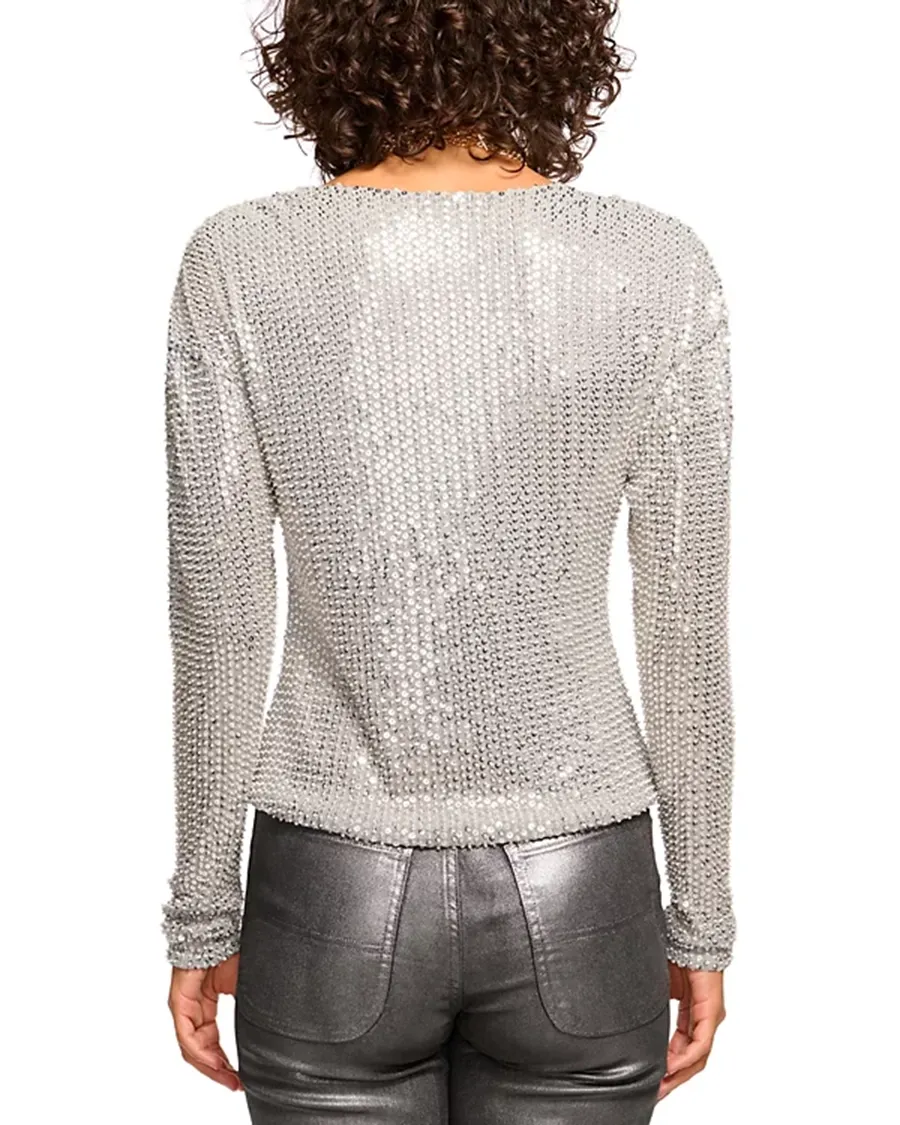 Sexy Style V-Neck Cowlneck Top