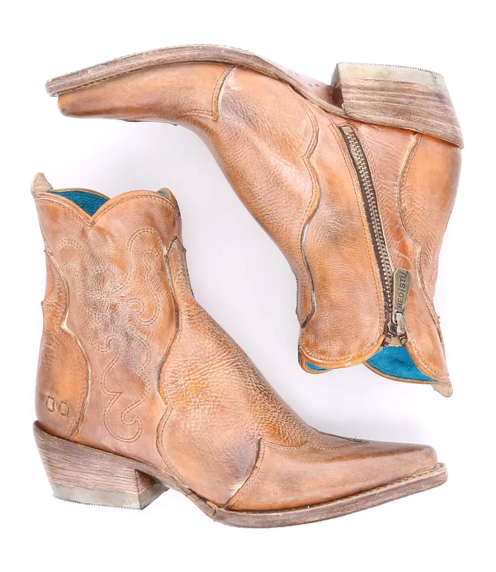 Pointed-Toe Western Boots