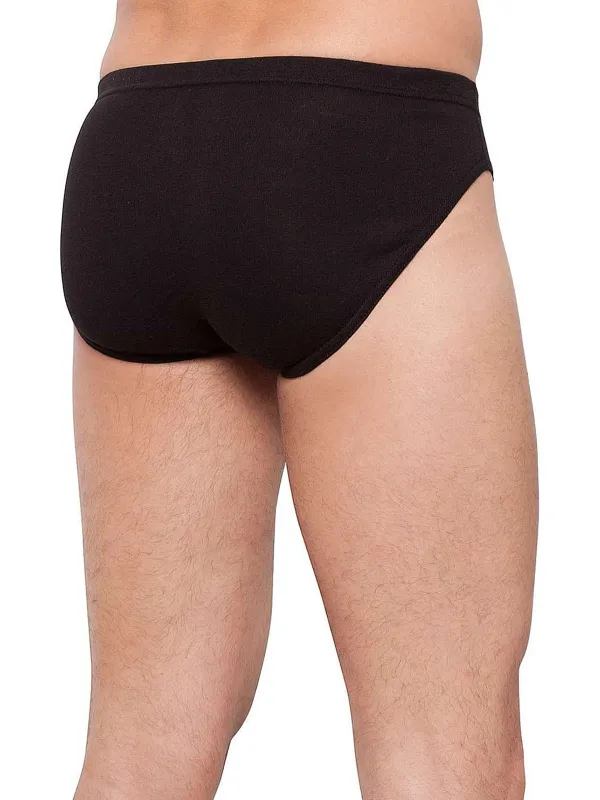 Black Pure Cotton Quick-Drying Underpants