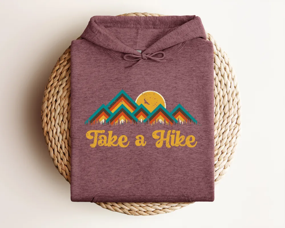 Trail Hike Graphic Pullover Hoodie