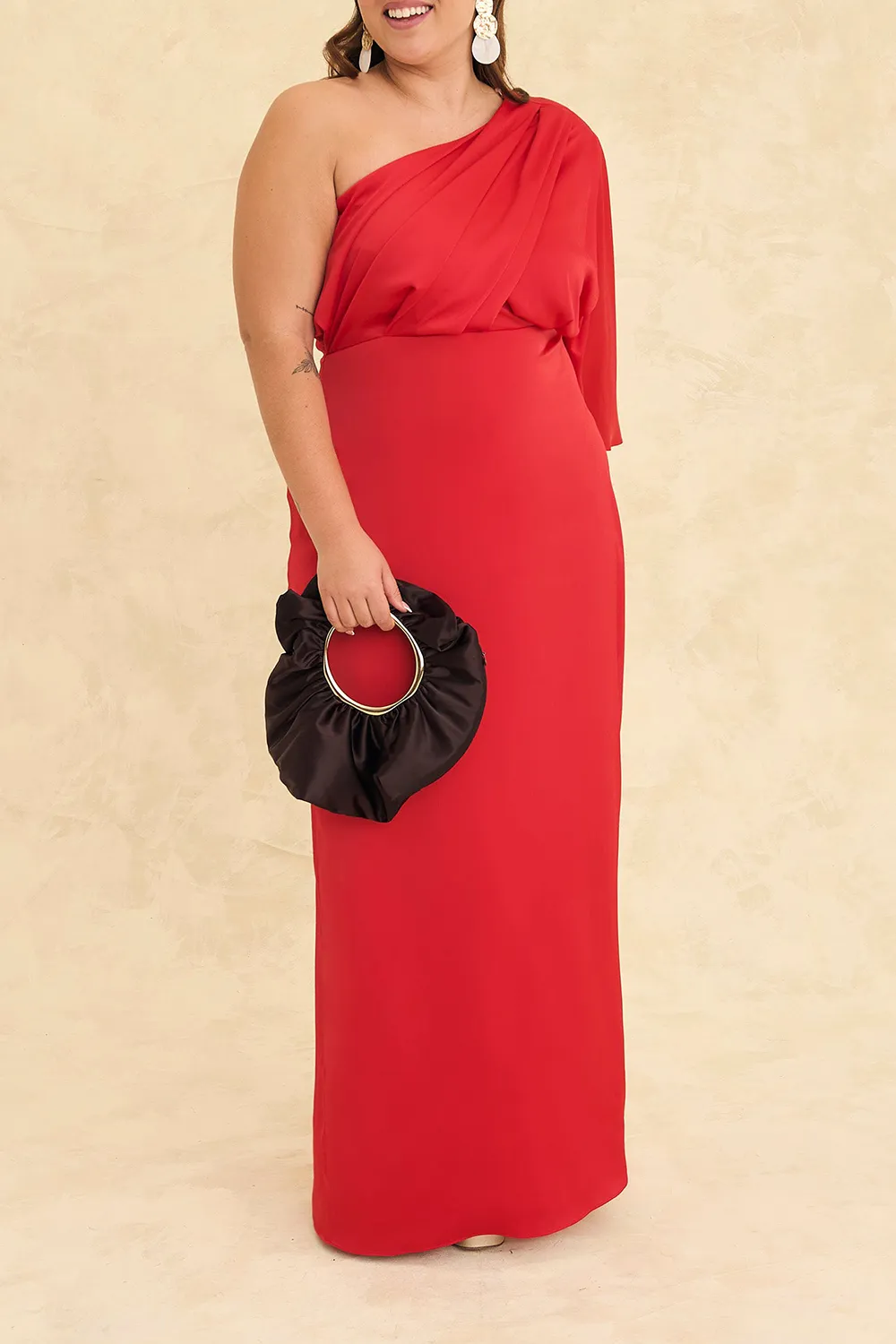 Women's Elegant one-sleeve Dress