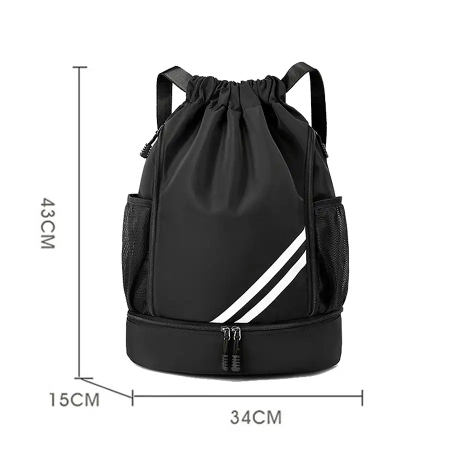Drawstring Water Resistant Backpack