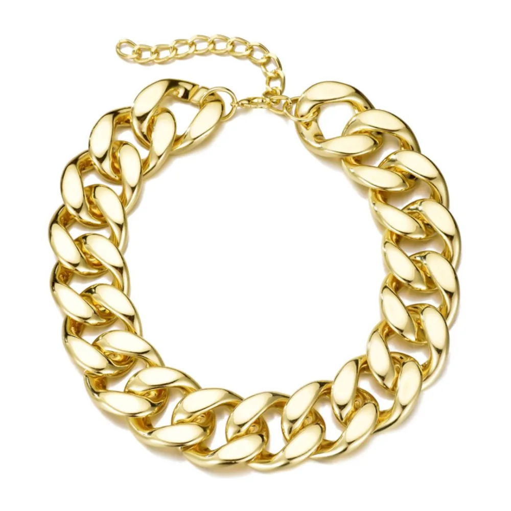 Classic Curb-Chain Chain Necklace