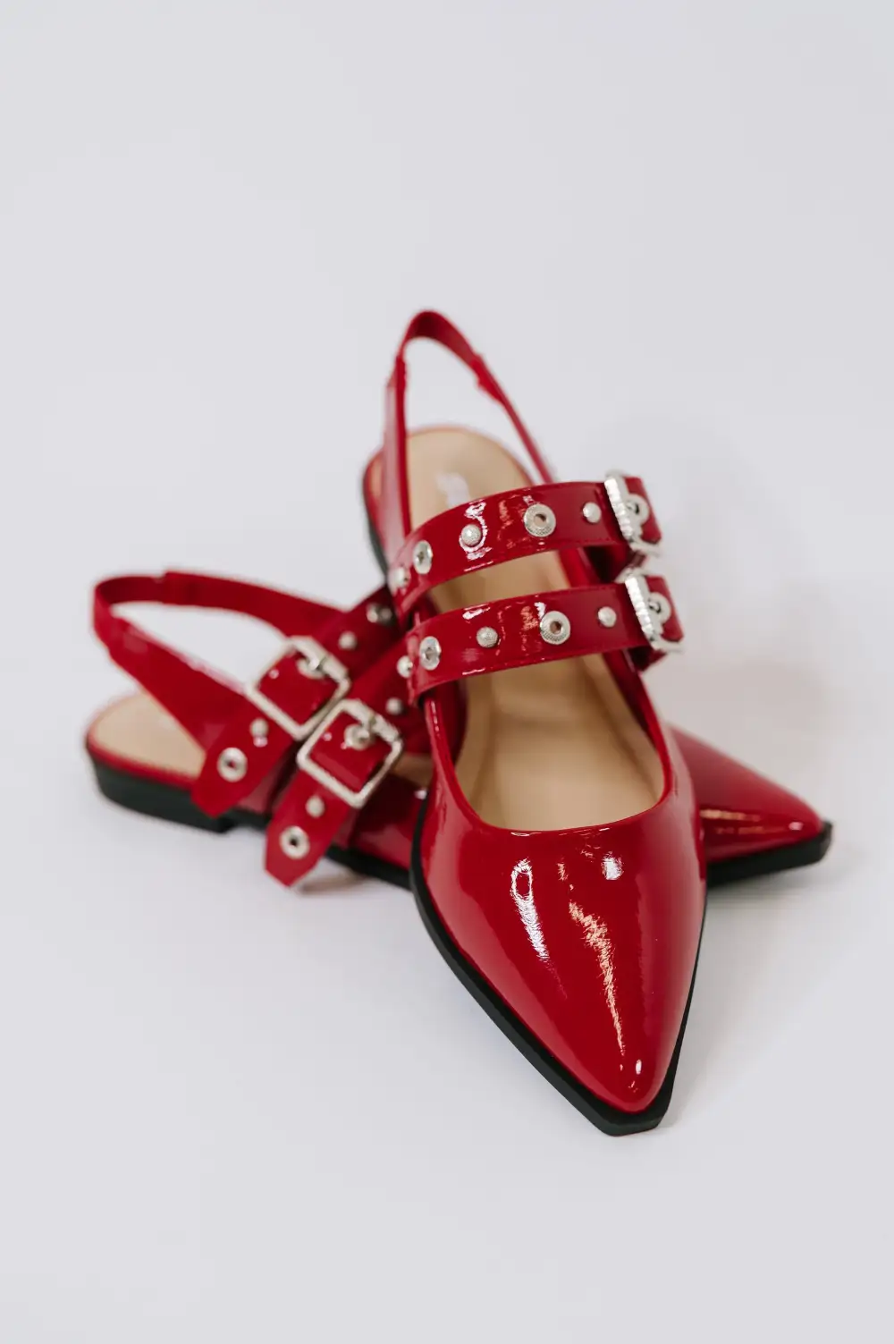 Comfort Pop of Color Pointy Toe Slip on in