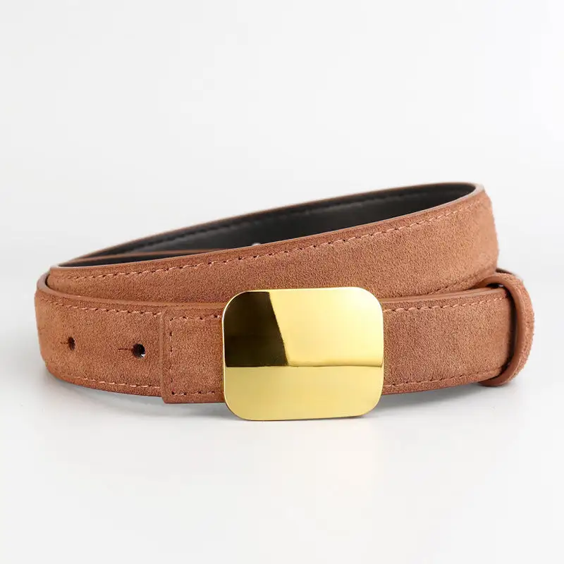 Light Golden Buckle Belt