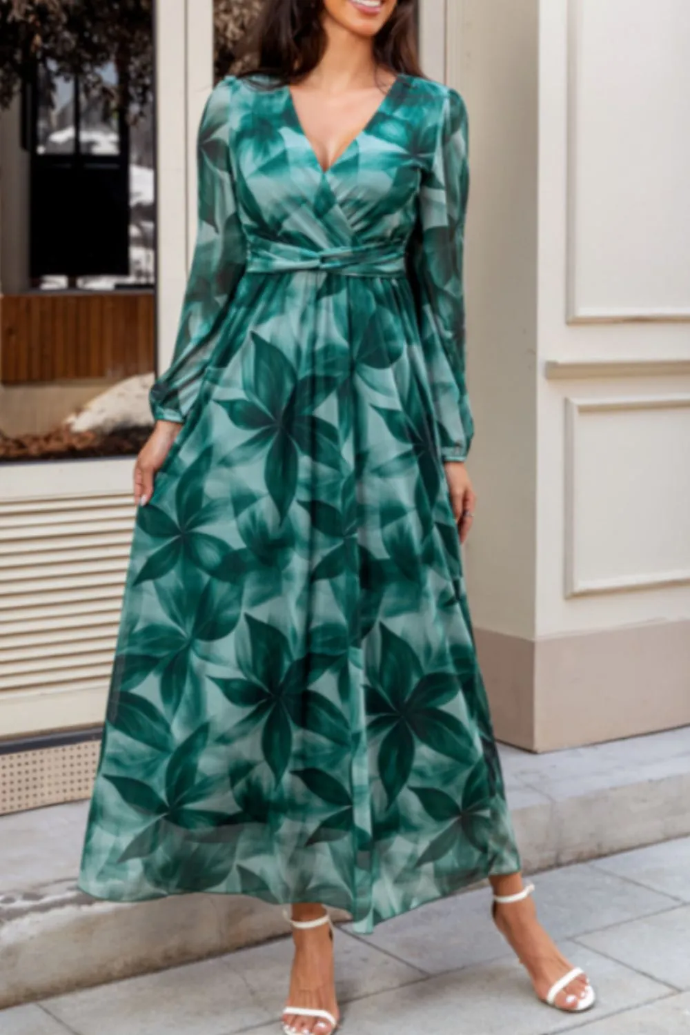 Smooth Finish Long Sleeve Dress