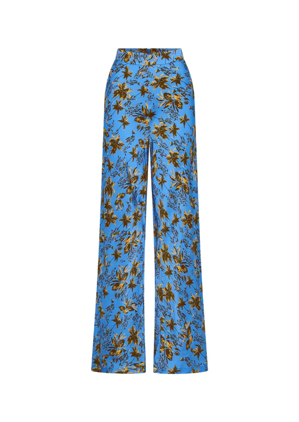 LEAF PRINTED PANTS