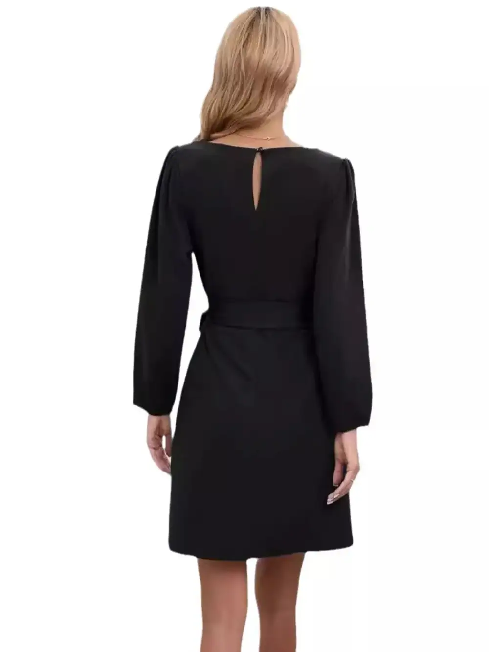 Tie-waist Mini Dress