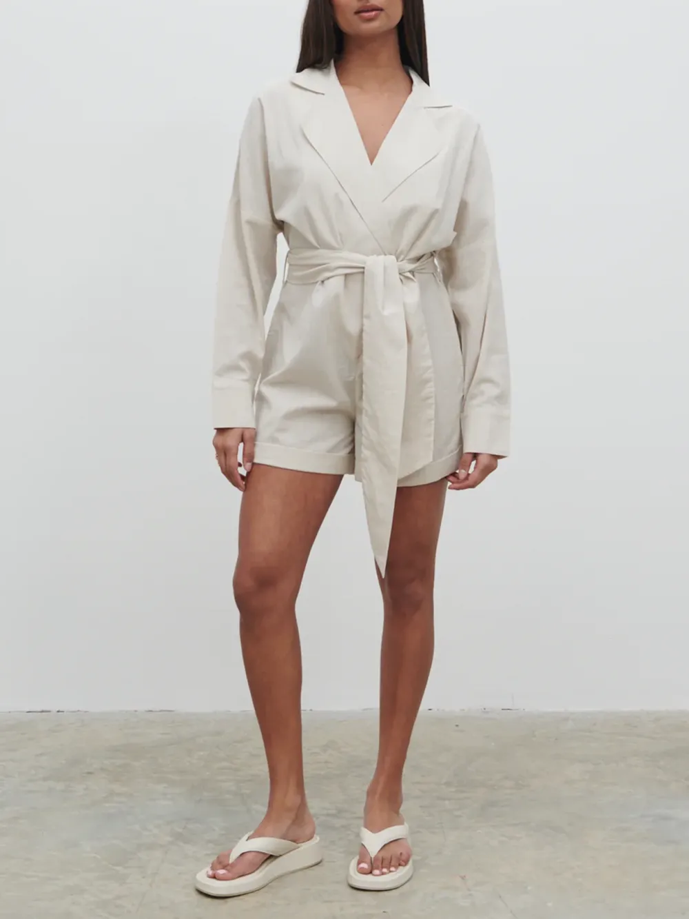 Daily Belted Playsuit