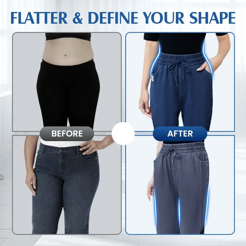 🔥Last Day💥High Waist Ultra-Stretch Mom Jeans🔥8-Pack Only $24