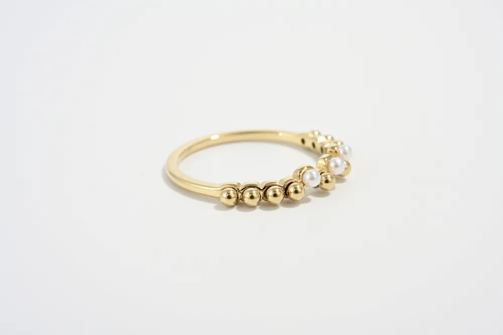 Textured Band Fashion Ring