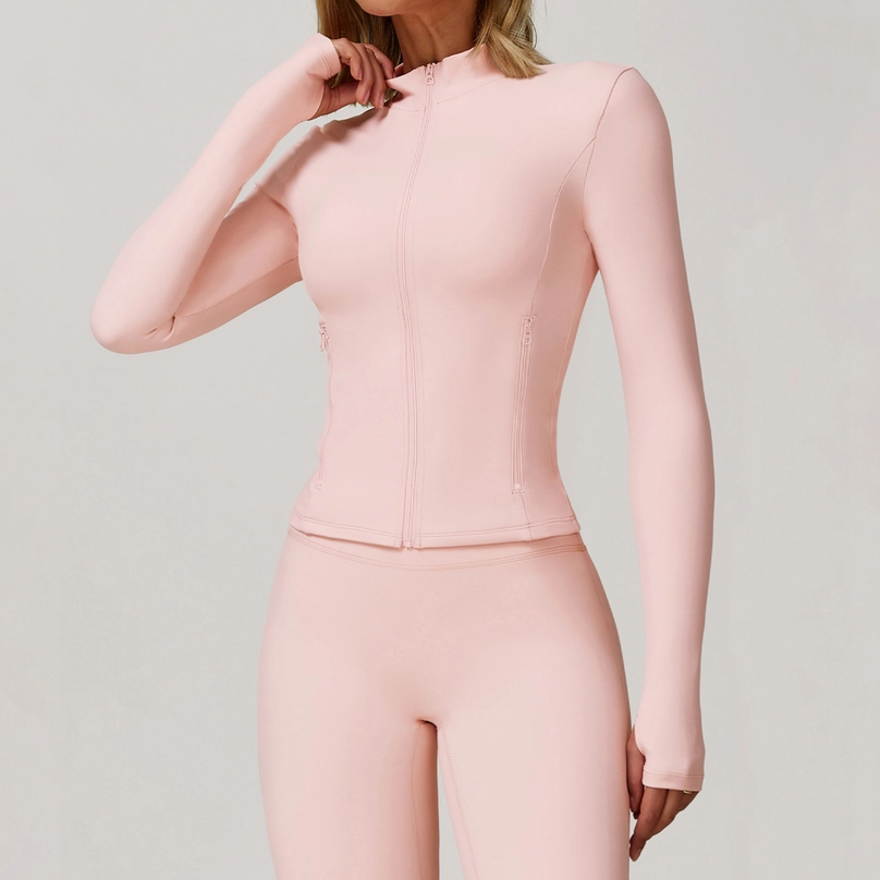 Full Zip Active Jacket with Pockets