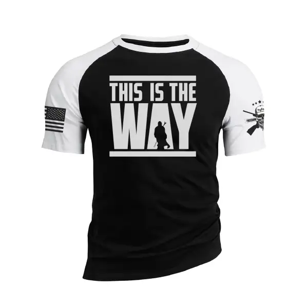 THIS IS THE WAY RAGLAN GRAPHIC TEE