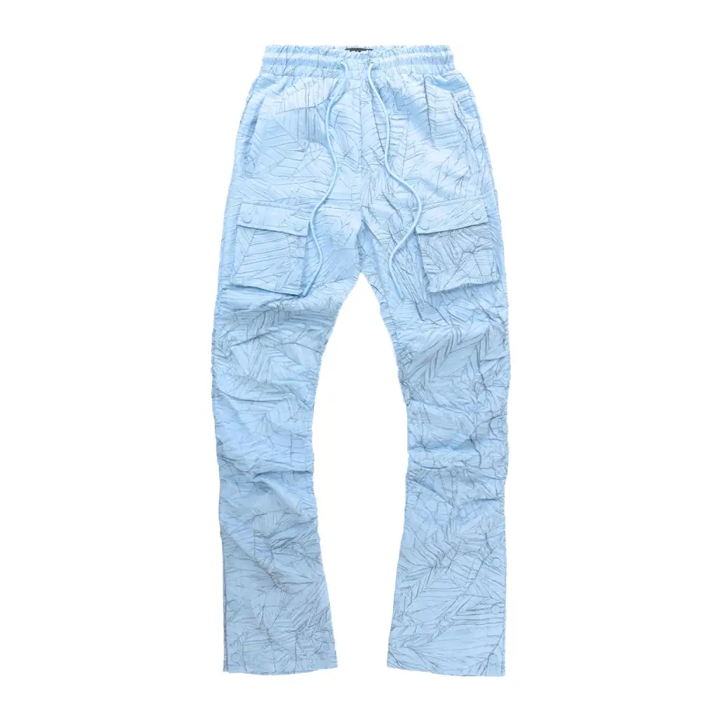 Utility Nylon Stacked Pants