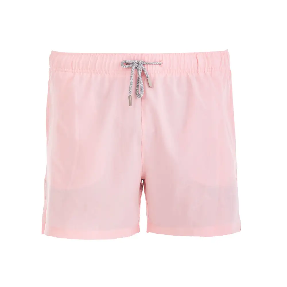 Solid Pink Swim Shorts