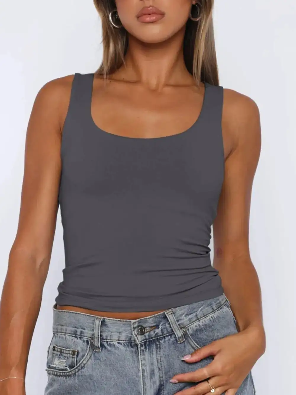 S Square Neck Wide
